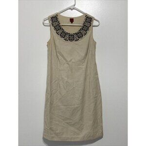212 COLLECTION Women’s Size 6 Dress Tunic Linen Sleeveless Summer